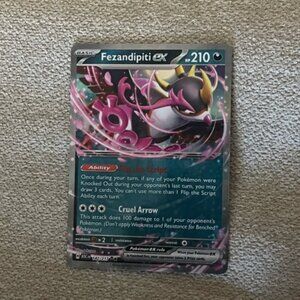Pokemon Fezandipiti ex 038/064 - Scarlet & Violet: Shrouded Fable Card